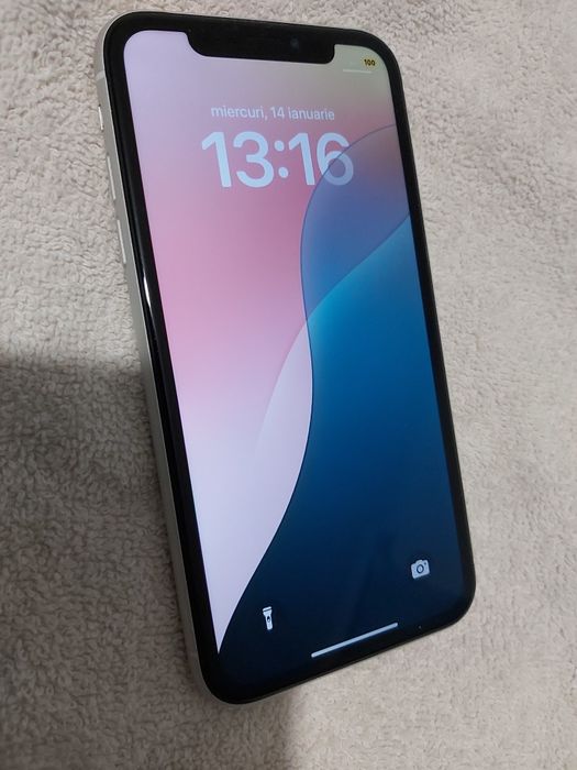 Vând iPhone X R White- neverlocked