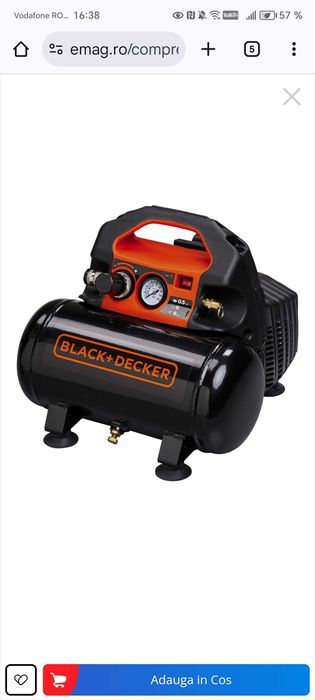 Black+Deker compresor aer