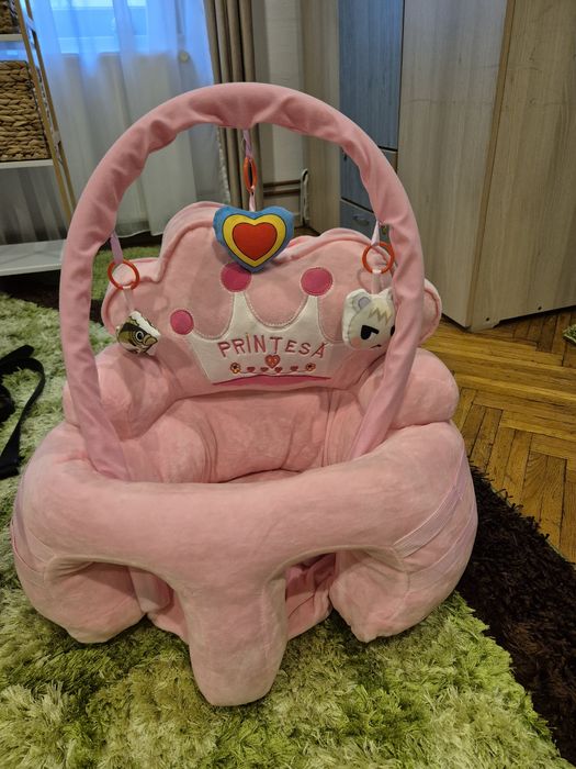 Fotoliu fetite, culoare roz