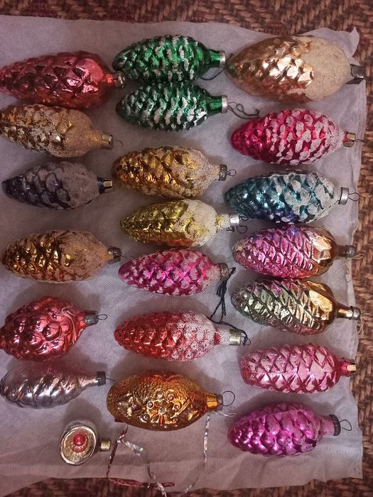 Елочные игрушки СССР,дед Мороз,см.все фото.