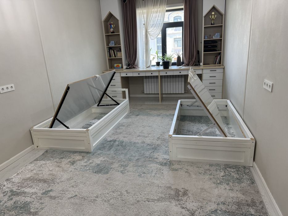 Детские кровати с местом для храниение под матрасом