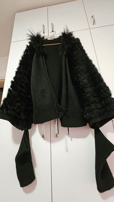 Черен плетен кардиган Tuzzi