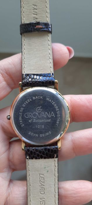 Ceas barbatesc elvetian Grovana