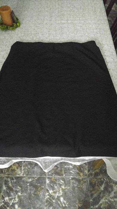 Чёрная юбка тёплая для офиса и т.д.