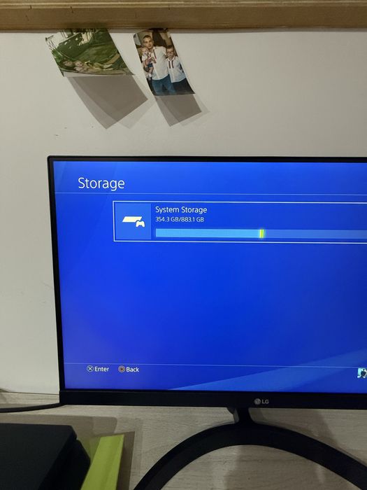 PS4 Slim 1tb с игри и аксесоари