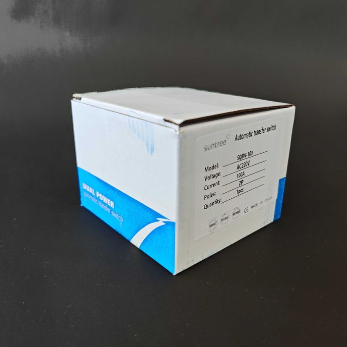 Suntree Автоматични Ум шалтери 100А ATS соларни мрежа/инвертор