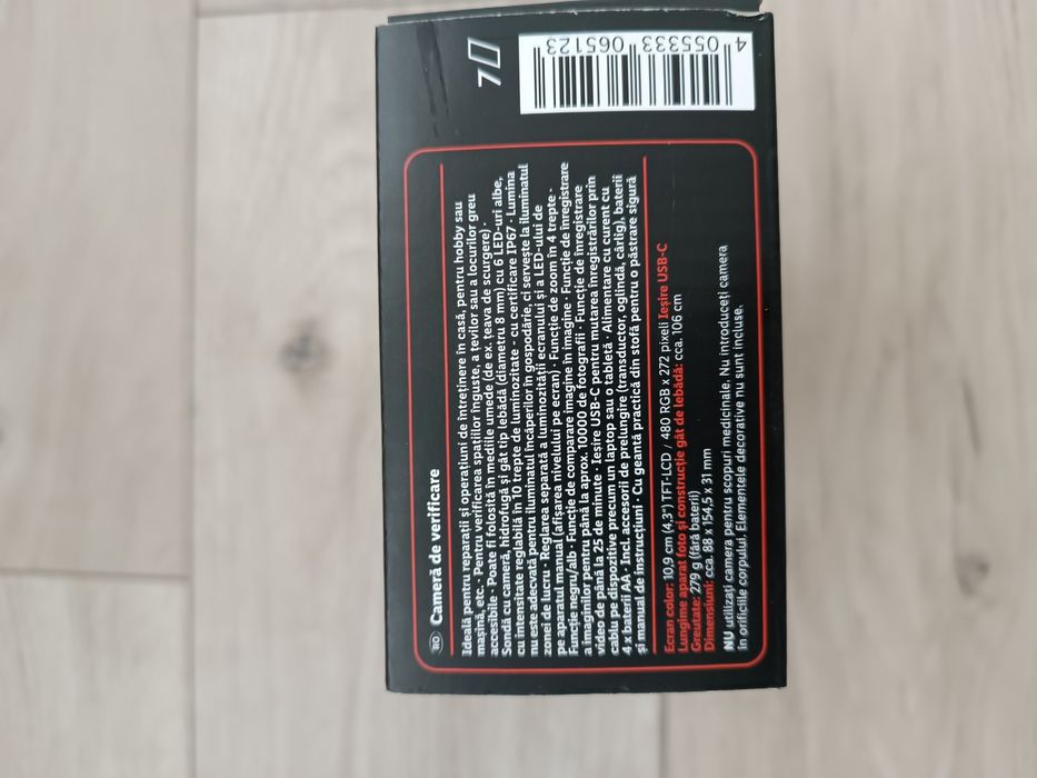 Camera inspecție parkside endoscopica noua garanție 3 ani