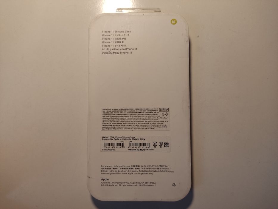 Оригинал Apple силиконовый чехол