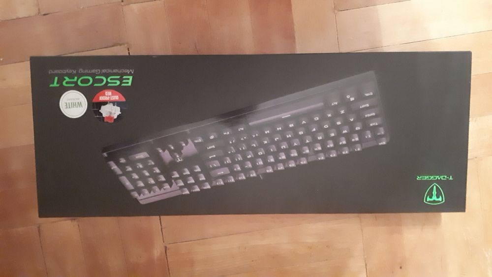 Tastatura gaming T-DAGGER ESCORT, sigilata