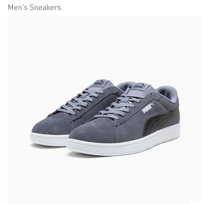 Puma Smash v2 (в замшевом исполнении — Suede)