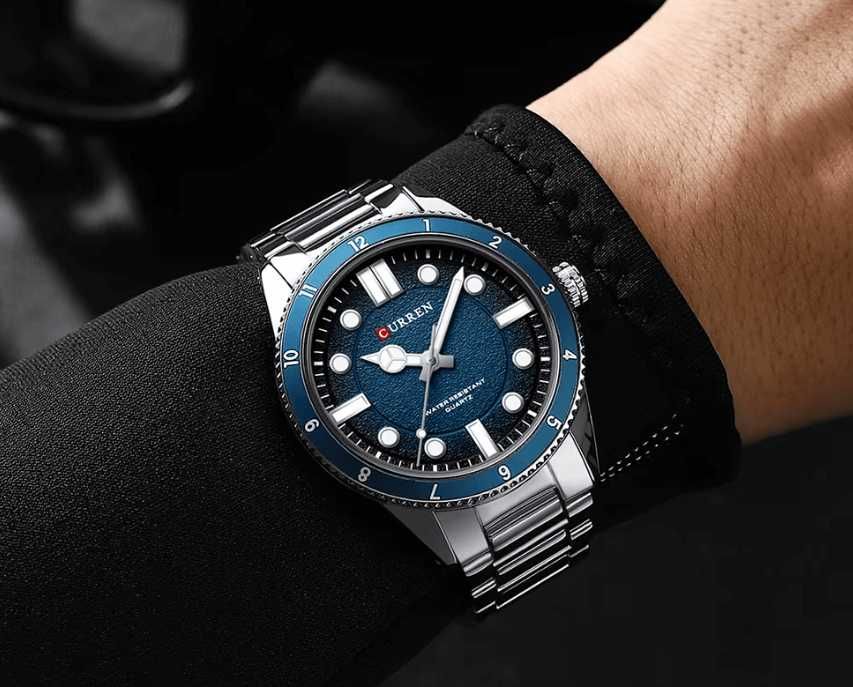 Мъжки часовник – CURREN 8450 + ПОДАРЪК