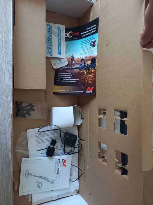Продаётся подводный металлоискатель Minelab Excalibur 2.