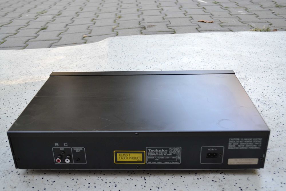 Cd player Technics SL PG 440 A