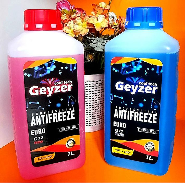 Антифриз "Geyzer" -40°С  +115°F ишлаб чикарувчидан ишончли ва сифатли
