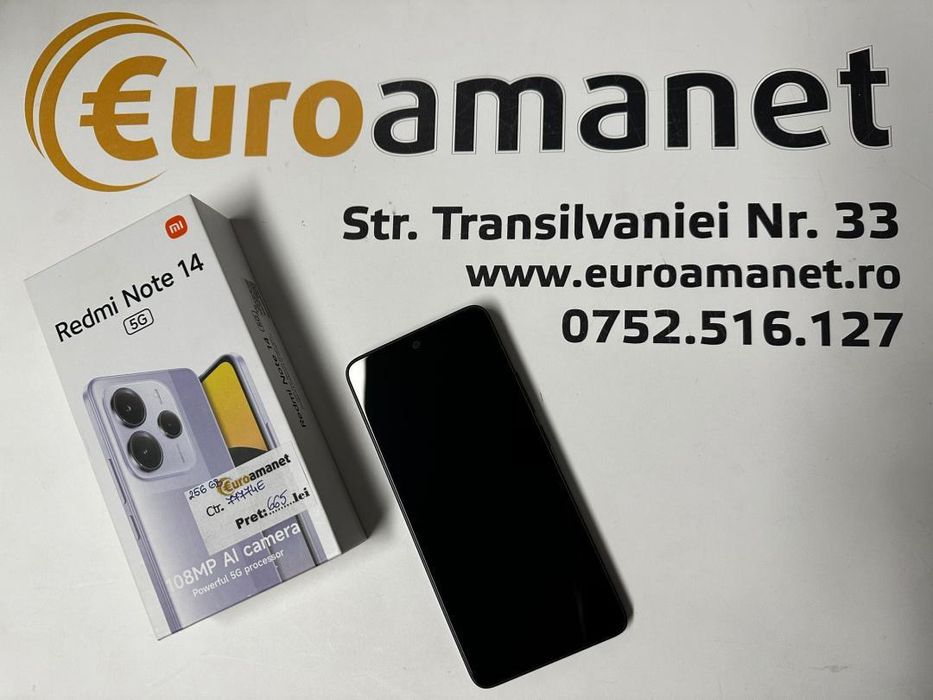Xiaomi Redmi Note 14, 256GB, 8GB RAM -T-