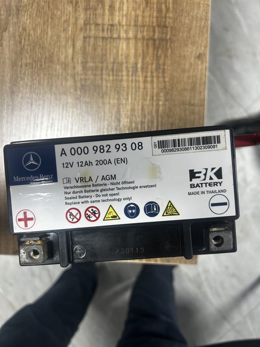 Аккумулятор мерседес