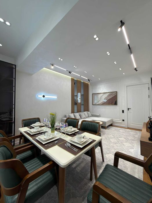 махтумкули 4х ком с ремонтом подключ Poytaxt Residence 100м2; яшнабад