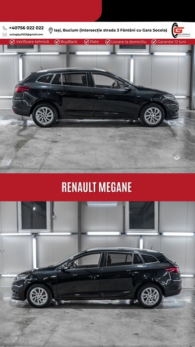 Renault Megan Break 15dci Euro6 Navi Climatronic Garanție Rate  TBI