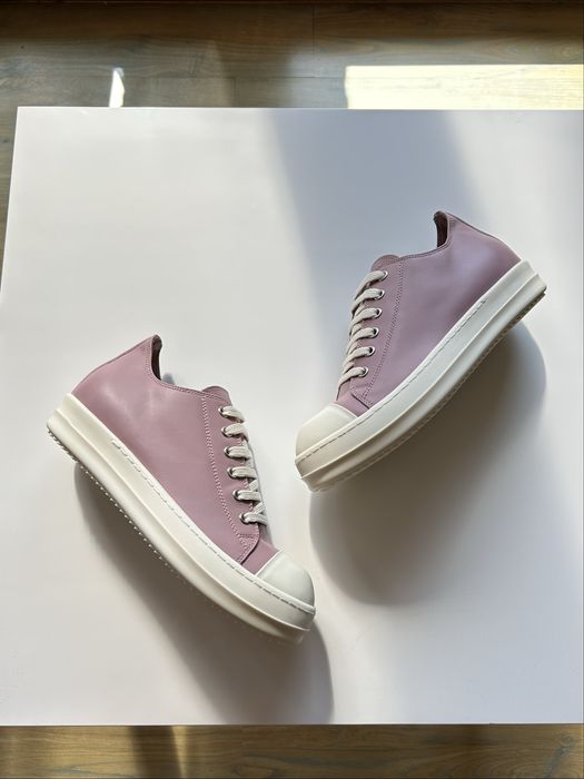 Rick Owens Ramones Low Pink Maimea 38