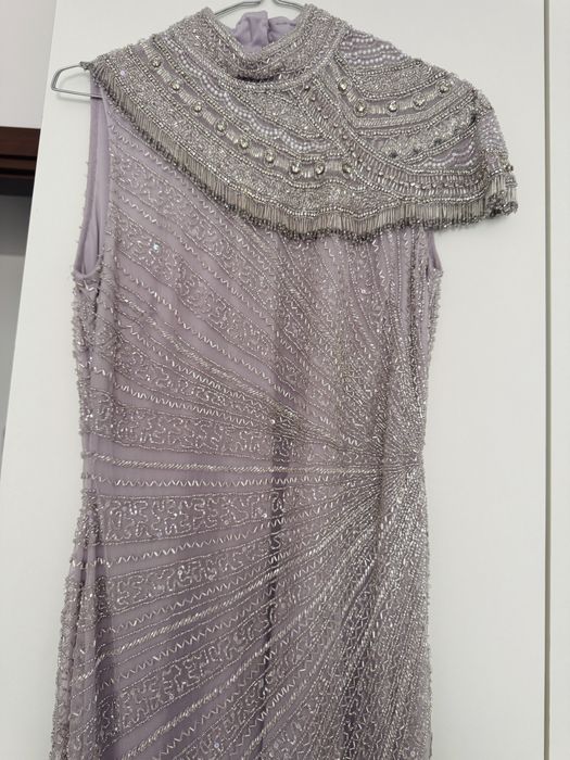 Rochie eleganta de ocazie, cusuta manual, Hellen Fashion