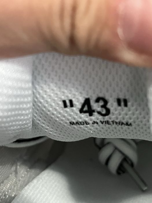 Off White Be Right Back white blue 43