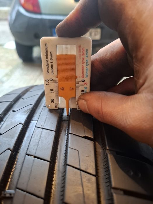 2 Летни гуми Ханкок 195/55/16 ДОТ23 7мм