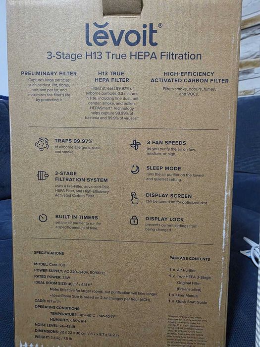 Purificator Aer LEVOIT Core 300