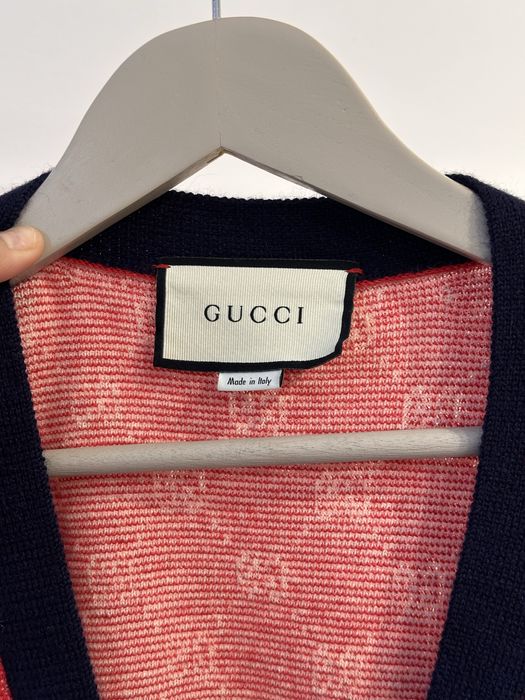 Кардиган с принтом Gucci
