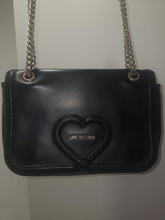 Чанта Moschino кожа