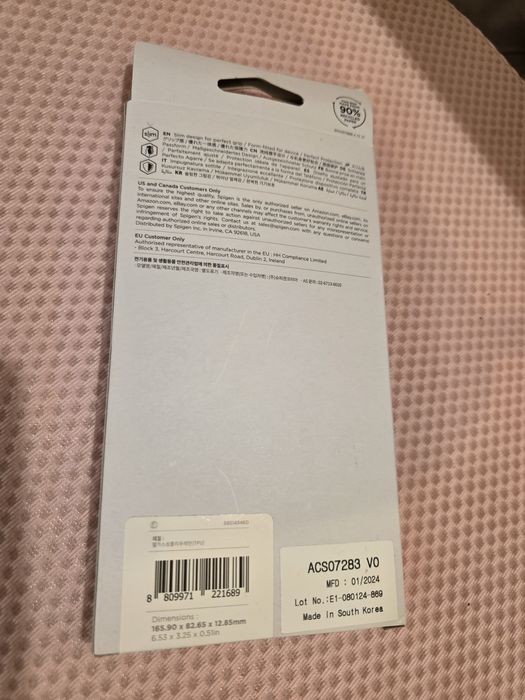 Husa Spiegen Liquid Crustal pentru Samsung Galaxy S24 Ultra