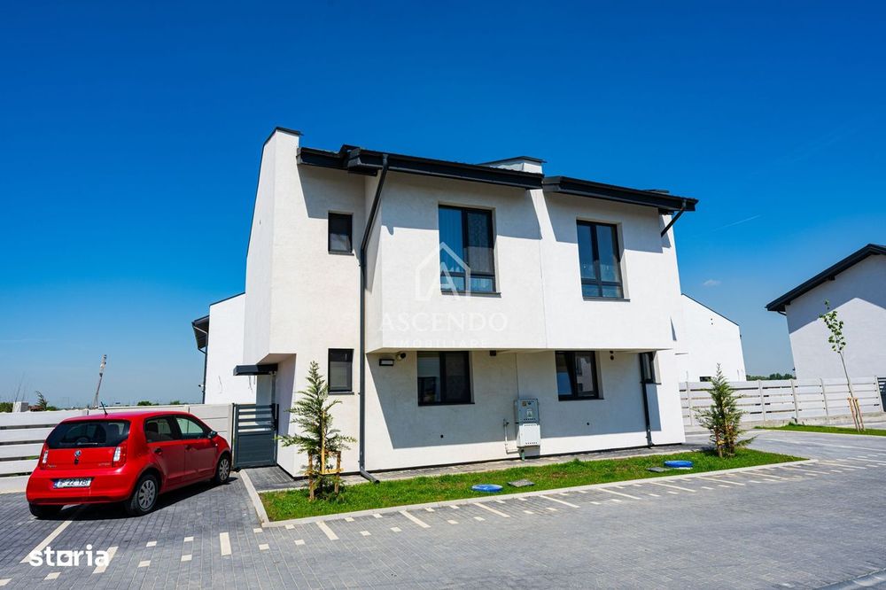 Case noi în Măgurele cu grădină proprie, parc privat și finisaje premi