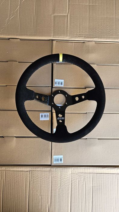 Volan sport cu 3 spite 350mm - Rally/Circuit/Motorsport