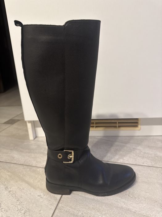 Сапоги жокейские кожаные