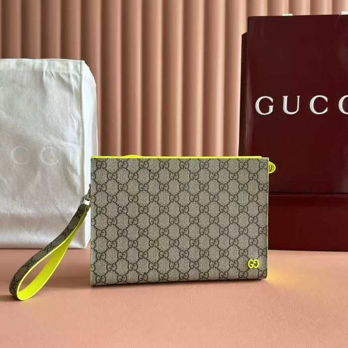 Чанта Gucci Grey Trim Pouch