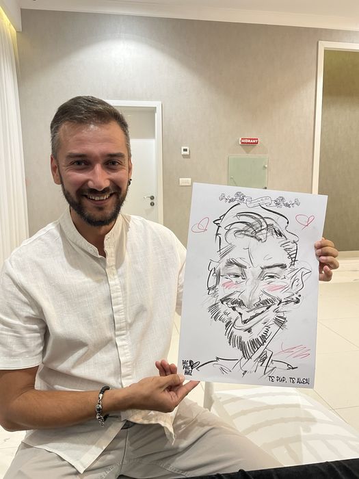 Caricaturist LIVE la nunta/botez/corporate!
