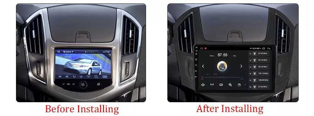 Navigatie Android 14 Chevrolet Cruze 2013 2015 4Gb Waze CarPlay CAMERA