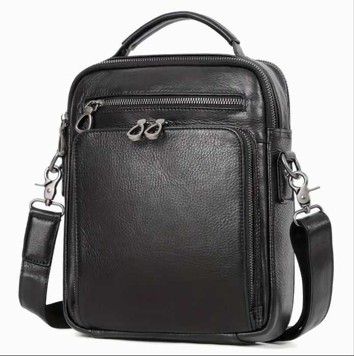 Мъжка луксозна кожена чанта Montreal* Премиум/Селективна -16% Промоция