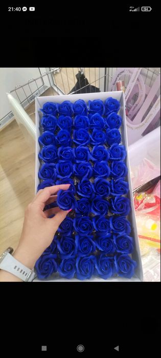 Предлагам сапунени рози