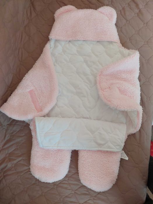 Детско меко одеалце тип космонавт с ушички