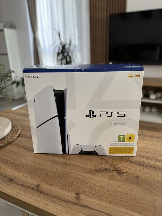 Playstation 5 nou, Slim, disc edition cu garantie 2 ani
