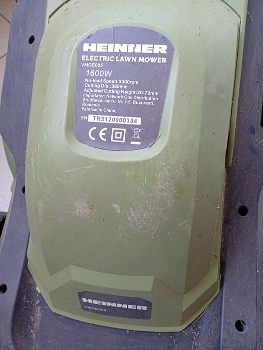 Masina tuns iarba/gazon Heinner VMGE005, electrica.