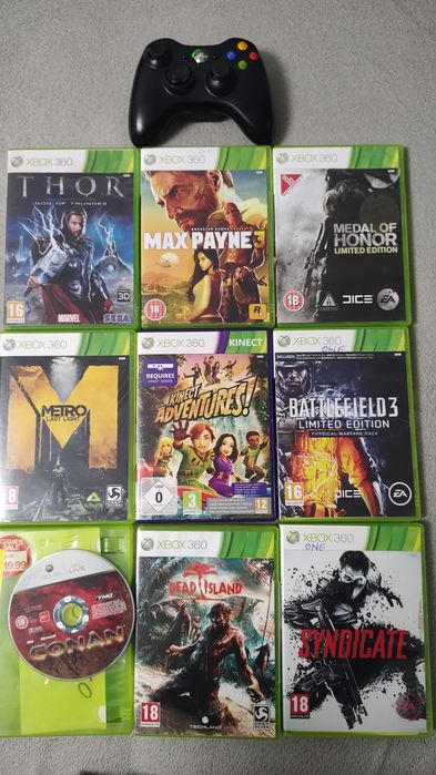 Jocuri xbox 360/ xbox one.