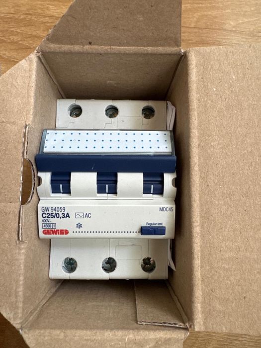 siguranțe electrice Gewiss , diferentiale , disjuctoare, MCB , RCBO