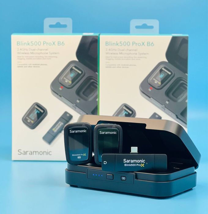 Saramonic blink 500,blink100 U2 b2+ mikrafon петличка iphone typce
