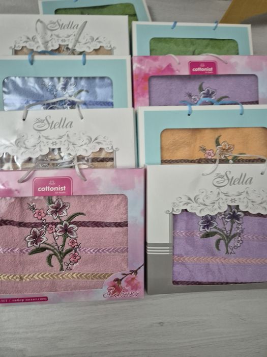 Полотенца лицевые