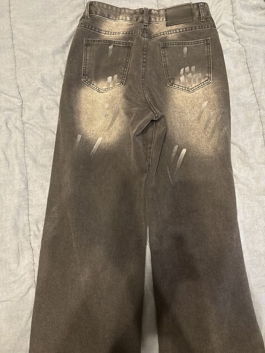 джинсы acne studios black color