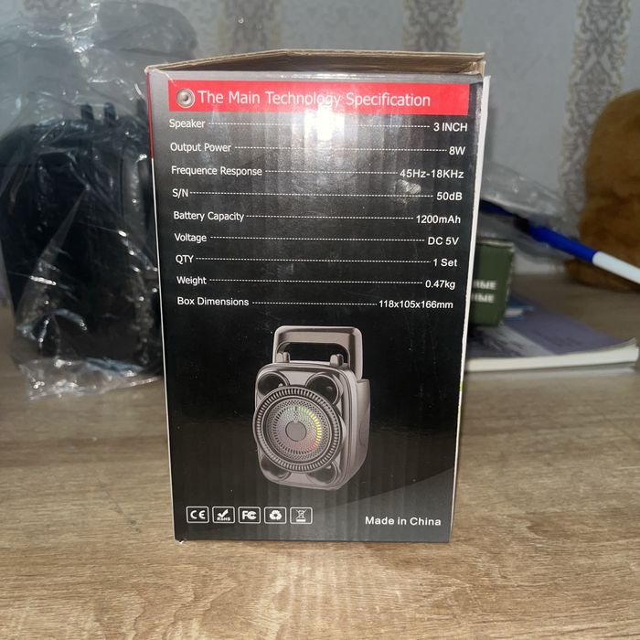 срочно колонка 1200mah sing-e