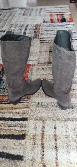 Cizme dama piele intoarsa marime 38