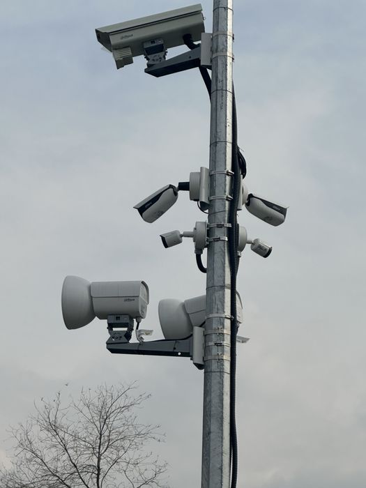 Установка камер видеонаблюдения