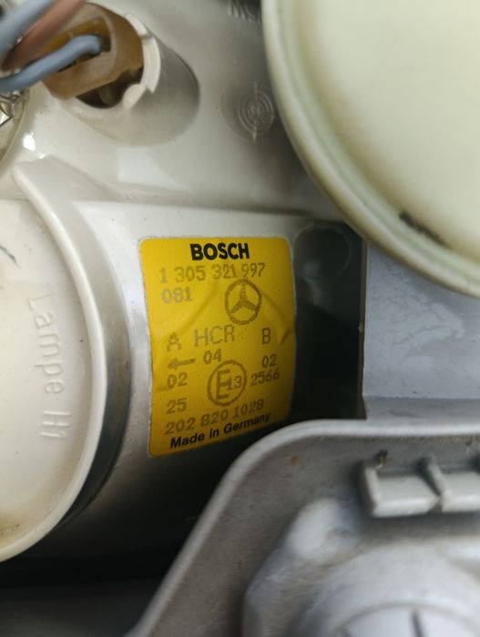 Фара bosch на Цешку